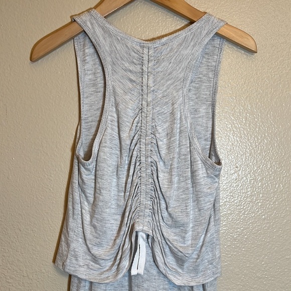 Splendid Gray Tank Casual Neutral Summer Dress - Picture 6 of 11